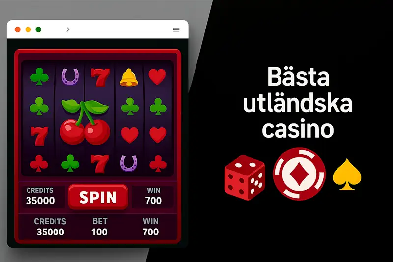 Bästa utländska casino utan svensk licens