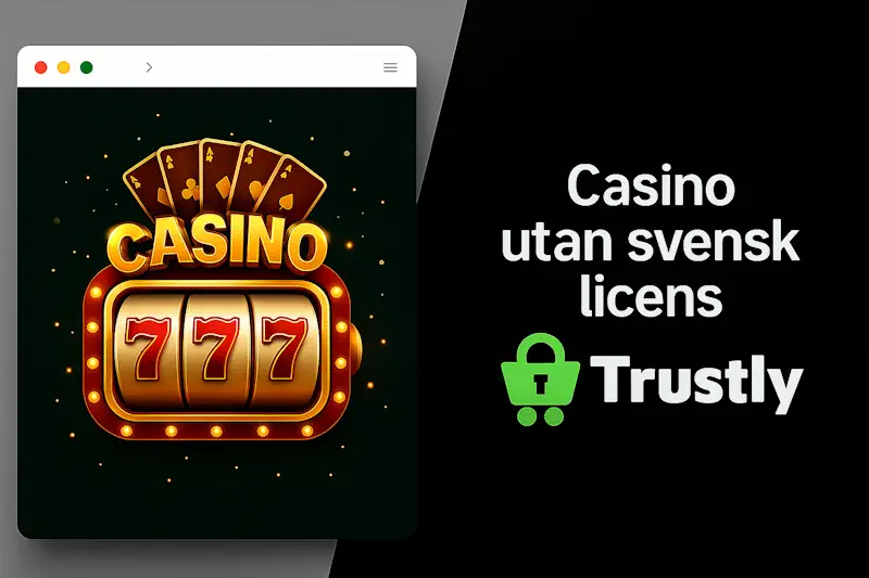 Vårt val – casino utan svensk licens trustly